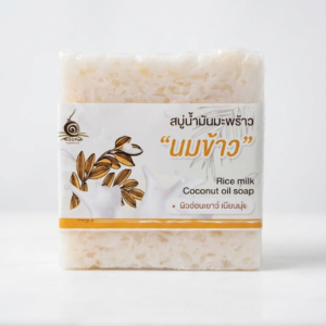 สบู่น้ำมันมะพร้าวสูตรนมข้าว